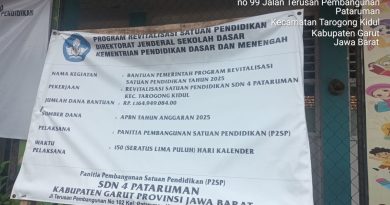 Pembangunan SDN 4 Pataruman Garut Dimulai, Anggaran Rp 1,16 Miliar Dilengkapi Standar Keselamatan Kerja (K3)