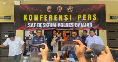Sat Reskrim Polres Banjar Tangkap Pelaku Jambret, Terlibat di 14 TKP Lintas Propinsi