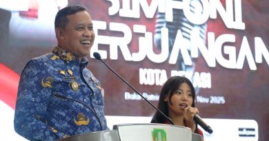 Buka Lomba Simfoni Perjuangan, Wali Kota Bekasi Doakan Para Pemuda Bisa Menjadi Pemimpin Terbaik