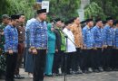 Semangat Sumpah Pemuda ke 97 di Kota Bekasi Tak Luntur Meski Diguyur Hujan