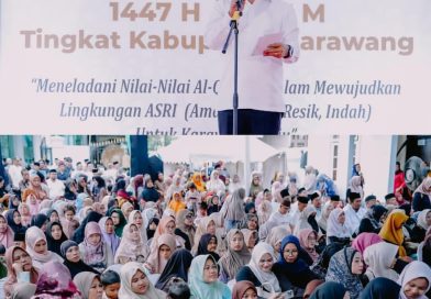 Tutup Rangkaian Safari Ramadan 2026, Pemkab Karawang Gelar Peringatan Nuzulul Qur’an di Karawang Timur.