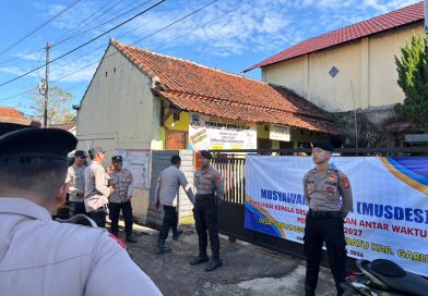 Pengamanan Ketat Pilkades PAW, Polres Garut Pastikan Situasi Desa Sindangsuka Aman dan Kondusif