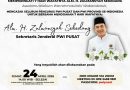 PWI Pusat Gelar Doa Bersama Wafatnya Sekjen Zulmansyah Sekedang