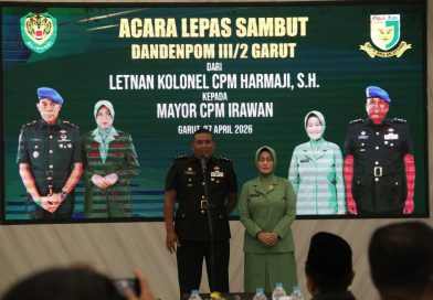 Hadiri Pisah Sambut Dandenpom III/2 Garut, Bupati Harapkan Sinergi dan Kolaborasi Terus Terjalin