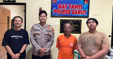 Sat Reskrim Polres Garut Tahan Pelaku Curat Saat Tarawih, Gasak HP dan Uang Tunai Milik Warga