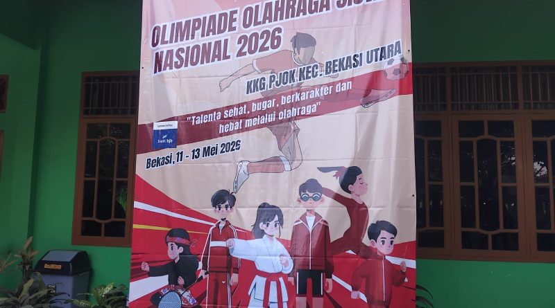 O2SN Bekasi Utara 2026 Jadi Ajang Cetak Siswa Berprestasi Menuju Indonesia Emas 