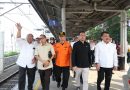 Plh Walikota Bekasi dan Komisi V DPR RI Tinjau Infrastruktur Stasiun Bekasi Timur dan Proyek Flyover Bulak Kapal