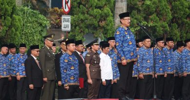 Plh. Wali Kota Bekasi Abdul Harris Bobihoe Pimpin Upacara Hari Lahir Pancasila, Tegaskan Nilai Persatuan Bangsa.