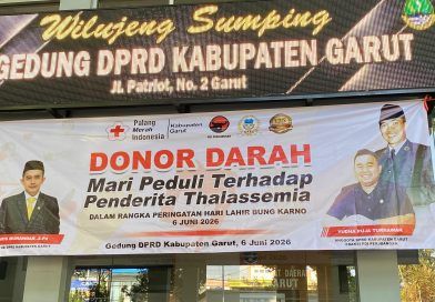 Bumikan Nilai Pancasila, DPRD Garut Gelar Donor Darah untuk Bantu Sesama