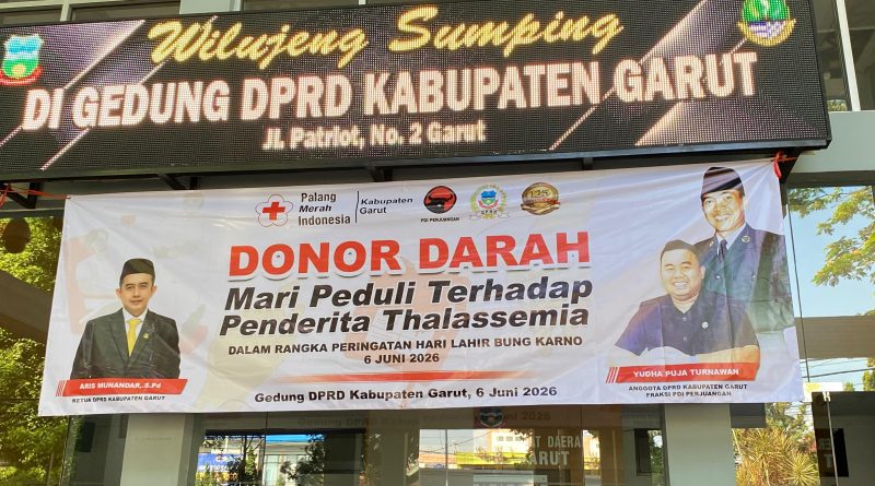 Bumikan Nilai Pancasila, DPRD Garut Gelar Donor Darah untuk Bantu Sesama