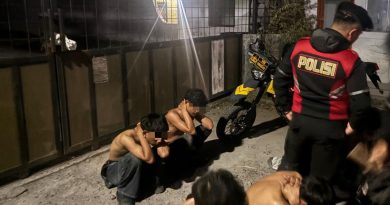 Patroli Presisi Polres Garut Amankan Enam Pemuda Diduga Akan Terlibat Tawuran, Dua Orang Kedapatan Membawa Senjata Tajam