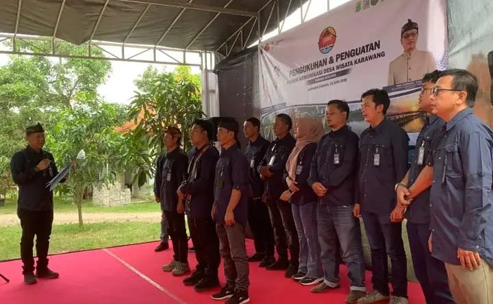 Pengukuhan dan Penguatan Forum Komunikasi Desa Wisata (FORDESTA) Kabupaten Karawang Periode 2026–2029