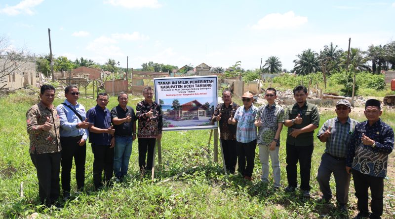 Wakil Wali Kota Bekasi Tinjau Lokasi Pembangunan Gedung Serbaguna Tamiang–Bekasi di Aceh Tamiang
