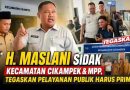Pelayanan Kecamatan Cikampek dan MPP Disidak Wakil Bupati Maslani,Tekankan Optimalisasi Layanan Publik