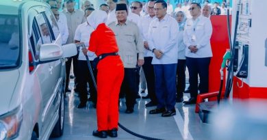 Presiden Prabowo Resmikan Biodiesel B50 di KM 57A Karawang.