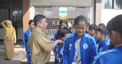 Raih Runner Up Hydroplus Soccer League All Stars U-18, Tim Putri Garut Terima Apresiasi Bupati