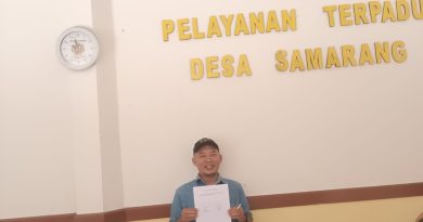 Berkas Permohonan Warkah Tanah Resmi Diserahkan ke Pemdes Samarang, Langkah Awal Menuju Kepastian Hukum