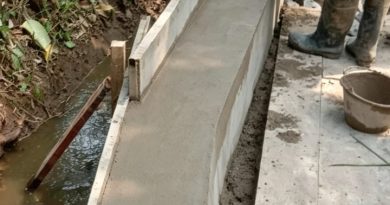 Jejak Baik Proyek P3A kecamatan Cisompet Infrastruktur Irigasi sesuai sepasifikasi.