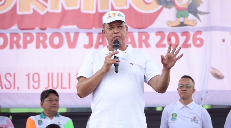 111 Hari Menuju Porprov, Tri Adhianto Ajak Warga Bekasi Jadi Tuan Rumah yang Ramah