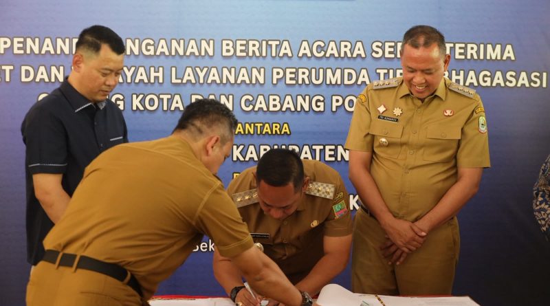 Tirta Patriot Resmi Kelola Seluruh Layanan Air Minum di Kota Bekasi, Wali Kota dan Plt. Bupati Bekasi Sepakat Utamakan Pelayanan Warga.