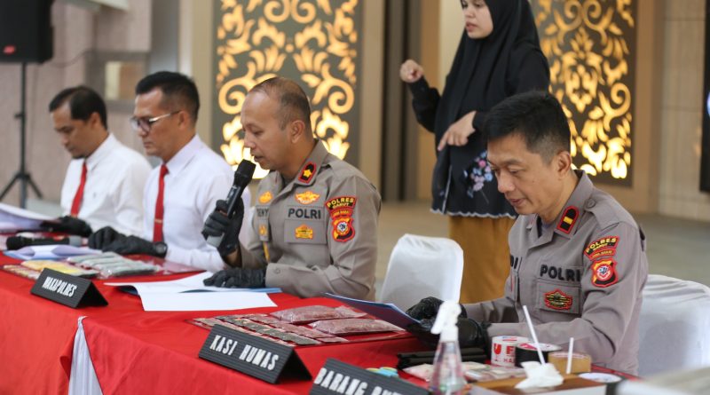 Polres Garut Paparkan Hasil Pengungkapan Kasus Narkoba Periode 2 Bulan, 20 Pelaku dan Ratusan paket Berhasil Diamankan