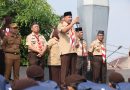 Jelang Jambore Nasional XII 1.300 Anggota Pramuka Dikukuhkan, Tri Adhianto Dorong Generasi Berkreasi dan Mandiri