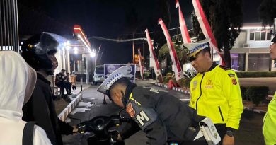 Polres Garut Tindak 27 Kendaraan Berknalpot Tidak Sesuai Spesifikasi Teknis, Jaga Kamtibmas Tetap Kondusif