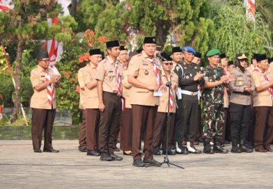 Hari Pramuka ke-65, Wali Kota Bekasi Dorong Generasi Muda Bekasi Makin Mandiri dan Berkarakter