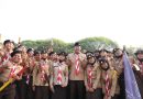 Ratusan Anggota Pramuka Bekasi Bermalam di Kantor Pemkot, Sambut Hari Pramuka ke-65