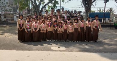 Sambut HUT Pramuka ke-65 Tingkat Kwarran, Camat Tarogong Kaler Tumbuhkan Nilai Positif Kepramukaan