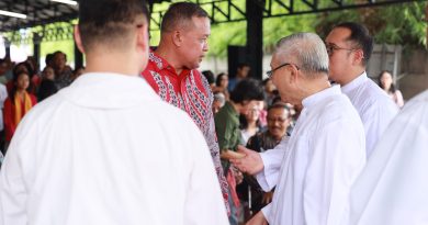 Hadiri HUT ke-4 Gereja Paroki Kranggan, Tri Adhianto Ajak Umat Doakan Korban Bencana di Indonesia.