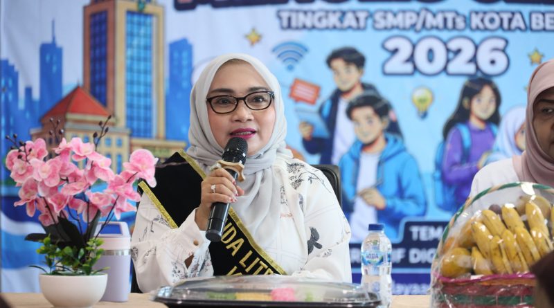 Bunda Literasi Kota Bekasi Hadiri Grand Final Lomba Menulis Cerpen Tingkat SMP/MTs Kota Bekasi 2026