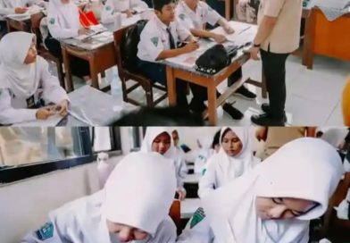 SMP Negeri 5 Karawang Barat Dapat Modul Pembelajaran Gratis, Dari Bupati Aep , Ringankan Beban Orang Tua Siswa
