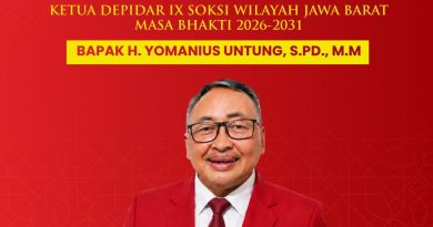 H. Tantan Santanu: Ucapkan Selamat atas Terpilihnya Ketua Depidar IX SOKSI Jawa Barat
