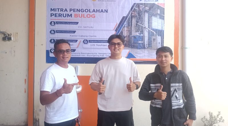 CV. SATUJU, MITRA PENGOLAHAN PERUM BULOG DI GARUT, DORONG PENGUATAN SEKTOR PANGAN