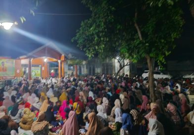 PENUTUPAN PENGAJIAN RUTIN SETIAP MALAM SABTU DI RUMAH KEDIAMAN CALON KEPALA DESA SUKA MANTRI 2026 KAMPUNG PAMAHAN