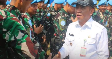 Bupati Karawang Lepas 287 Prajurit Yonif 305 Tengkorak untuk Misi Perdamaian Dunia