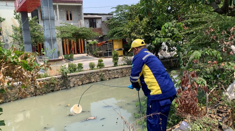 DLH Kota Bekasi Lakukan Pengawasan Pengelolaan Air Limbah Usaha Restoran