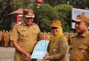 Saat Apel, Wali Kota Apresiasi Para Siswa Peraih Penghargaan Serta Bubuhkan 2 MoU Kerjasama.