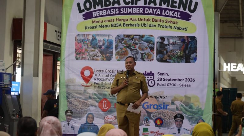 Wali Kota Bekasi Dorong Kreasi Menu Bergizi Berbasis Pangan Lokal untuk Dukung Pemenuhan Gizi Masyarakat