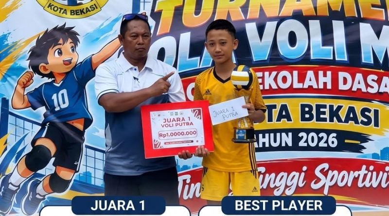 TURNAMEN BOLA VOLI MINI TINGKAT SD/MI SE-Kota Bekasi TAHUN 2026