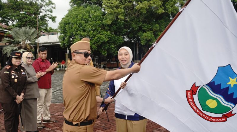 DPRD Garut Tunjukkan Komitmen Pembinaan Atlet, Kontingen Porprov XV Jabar Resmi Dilepas