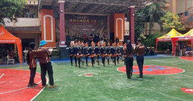 Tim PASKIBRA Sukses Raih Sembilan Gelar dalam Lomba LKBB Kreasi Askara Ke 6