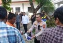 Kapolresta Karawang Bersama Bupati dan forkopimda Karawang, Gerak Cepat Tangani Kebakaran ATR/BPN Kabupaten Karawang