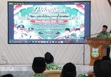 Pengurus DMI Garut 2026–2031 Dilantik, Pembenahan Tata Kelola Masjid Jadi Prioritas